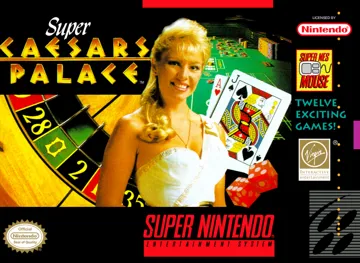 Super Caesars Palace (USA) (Beta) box cover front